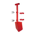 Shovel / Mount Combo - Red Mini Shovel / Red UMD with Knobs - Xtrusion Overland