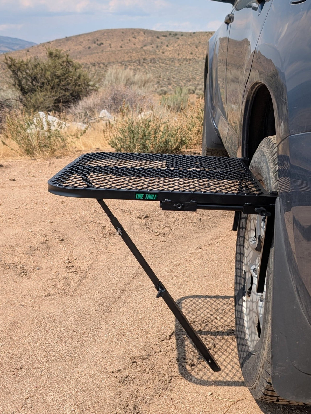SMALL - Aluminum Camping Tire Table - Xtrusion Overland