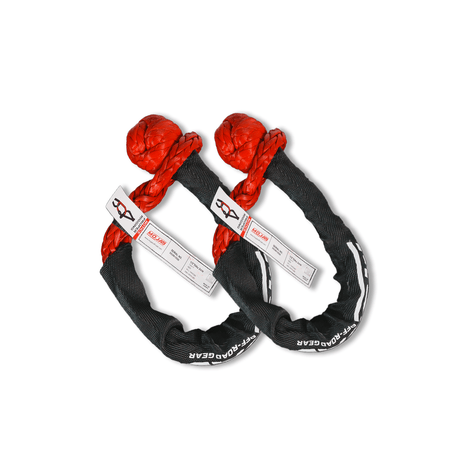 Soft Shackle 1/2'' x 24” with sleeve and bag (Set of 2 Shackles) (Lifetime Warranty) - Xtrusion Overland