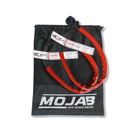 Soft Shackle 1/4'' x 24'' with sleeve and bag (Set of 2 Shackles) (Lifetime Warranty) - Xtrusion Overland