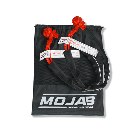 Soft Shackle 1/4'' x 24'' with sleeve and bag (Set of 2 Shackles) (Lifetime Warranty) - Xtrusion Overland