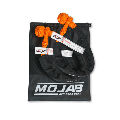 Soft Shackle 3/8'' x 24” with sleeve and bag (Set of 2 Shackles) (Lifetime Warranty) - Xtrusion Overland