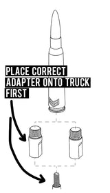SPARE PARTS CHEVY TUFFLOCK® BULLET ANTENNA ADAPTER - Xtrusion Overland