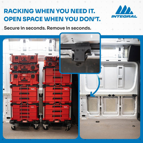 Stack Lock - Latch Compatible with Milwaukee Packout Organizers - Xtrusion Overland