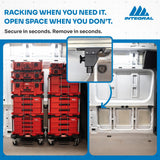 Stack Lock - Mount Compatible with Milwaukee Packout Organizers - Xtrusion Overland