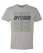 Stacked S/S Tee Shirt - Athletic Heather - Xtrusion Overland