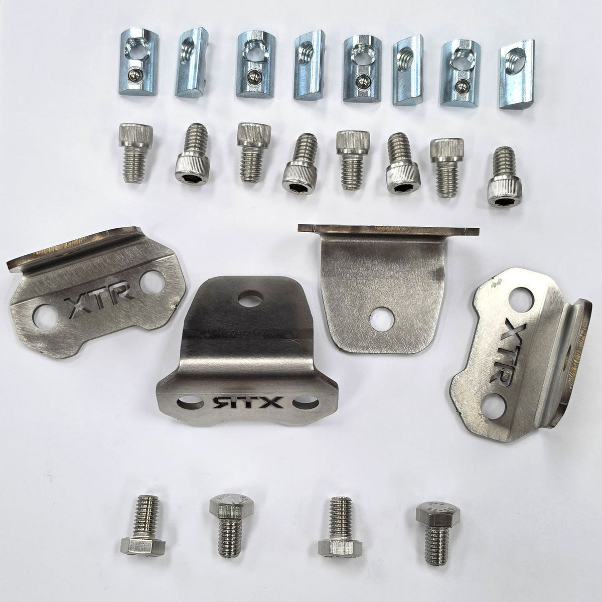 Stainless Rooftop Tent Brackets for XO.SKLTN Topper - Xtrusion Overland