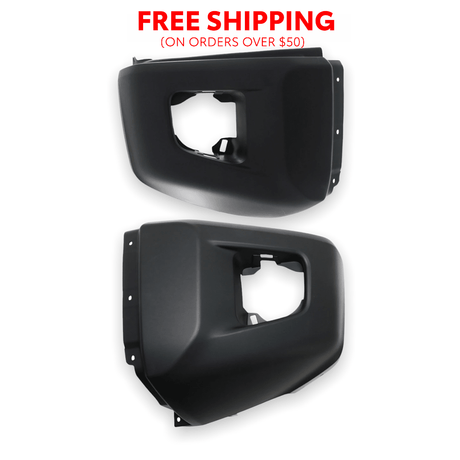 Standard 2G Tundra Front Bumper Caps - Xtrusion Overland