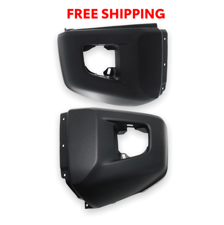 Standard 2G Tundra Front Bumper Caps - Xtrusion Overland