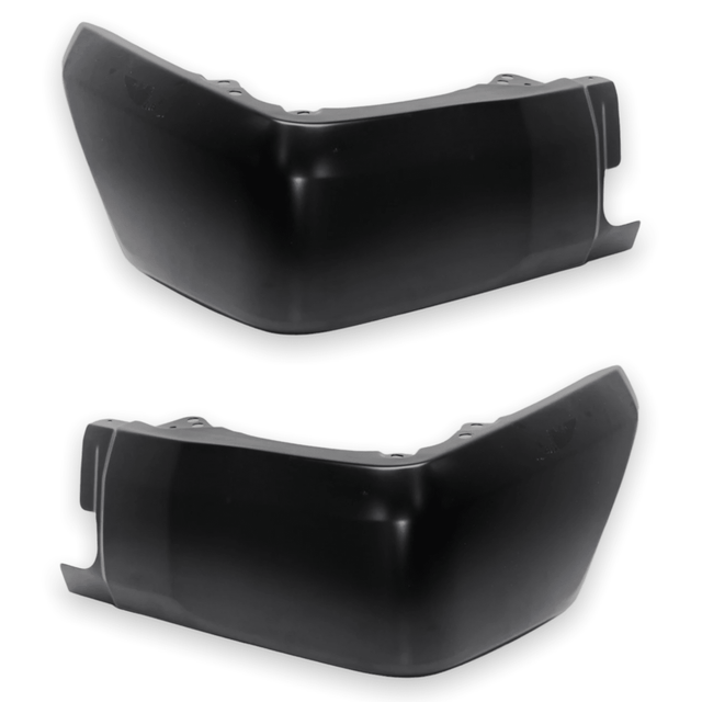 Standard 2G Tundra Rear Bumper Caps (Metal) - Xtrusion Overland