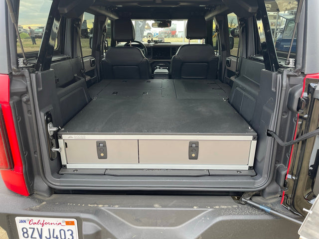 Stealth Sleep and Storage Package for Ford Bronco 2021 - Present 6th Gen. 4 Door - Xtrusion Overland