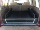 Stealth Sleep and Storage Package for Toyota Land Cruiser 1991 - 1997 80 Series - 43 - 3/8" W x 8" H x 40" D - Xtrusion Overland