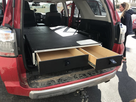 Stealth Sleep and Storage Package with Fitted Top Plate for Toyota 4Runner 2010 - 2024 5th Gen. - Xtrusion Overland