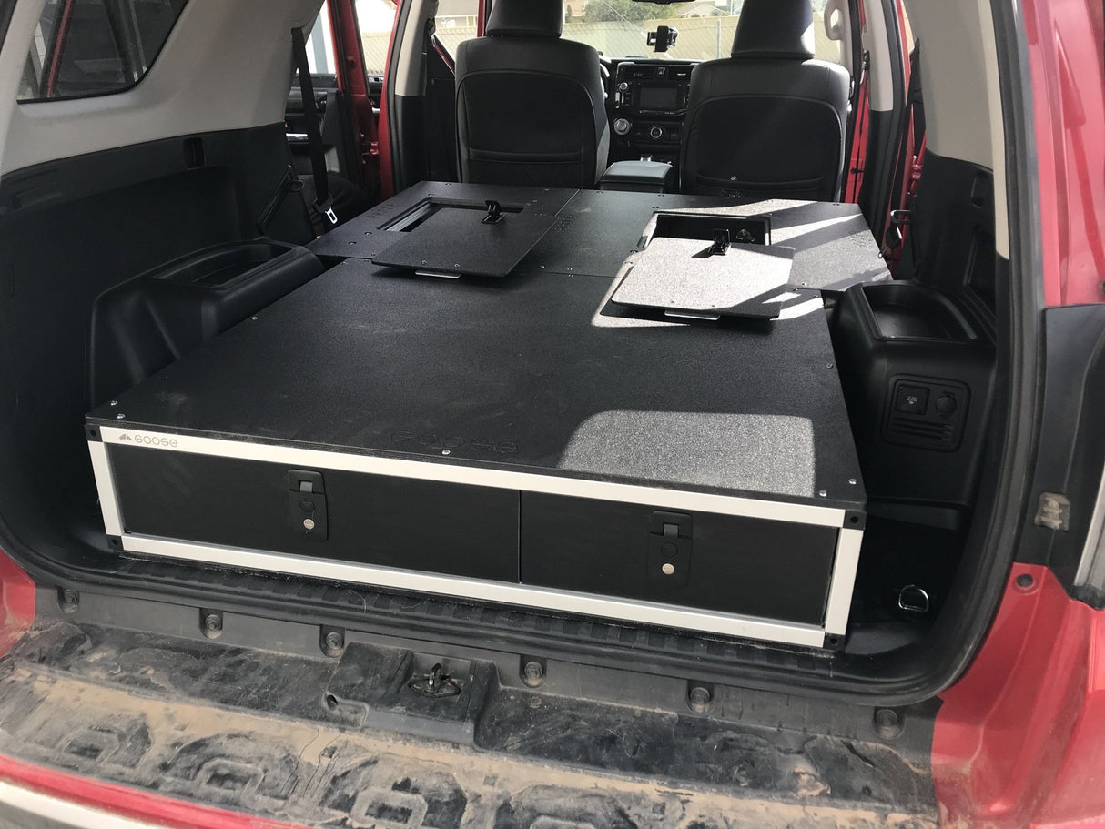 Stealth Sleep and Storage Package with Fitted Top Plate for Toyota 4Runner 2010 - 2024 5th Gen. - Xtrusion Overland
