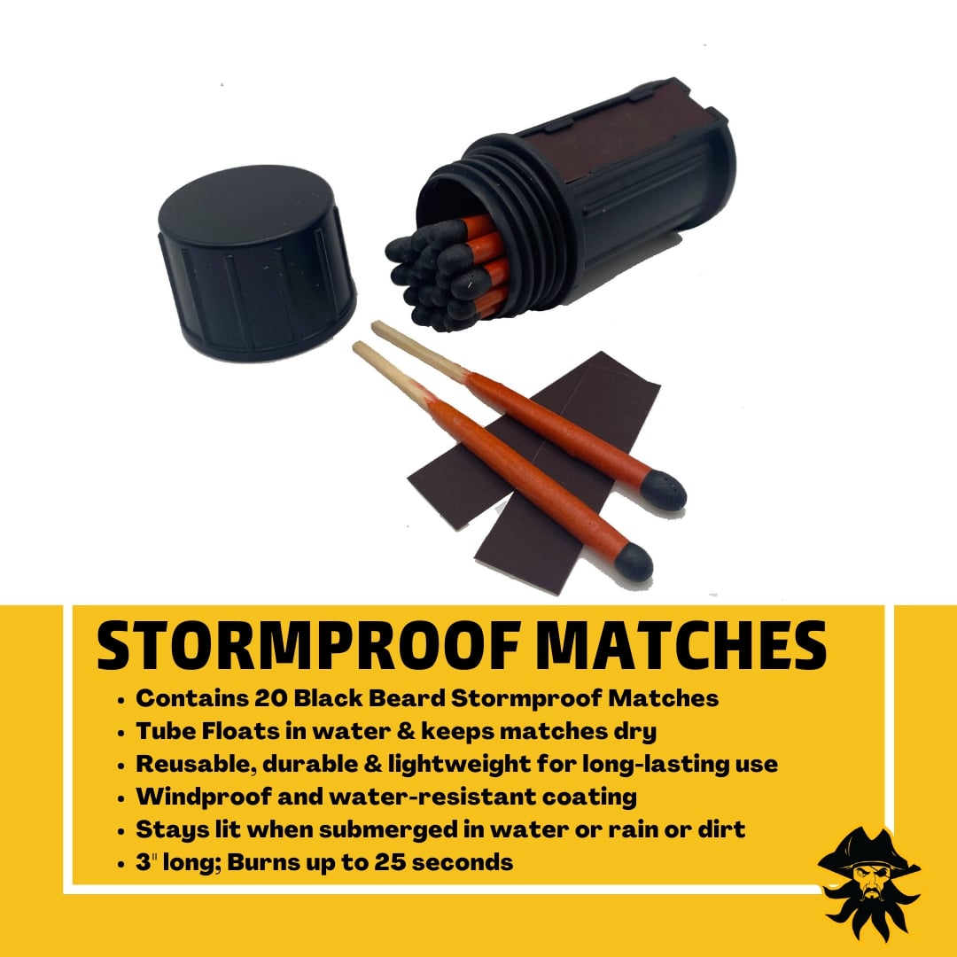 Stormproof Fire Matches - Xtrusion Overland