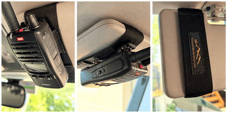 Sun Visor Radio Pouch OPEN STYLE - Xtrusion Overland