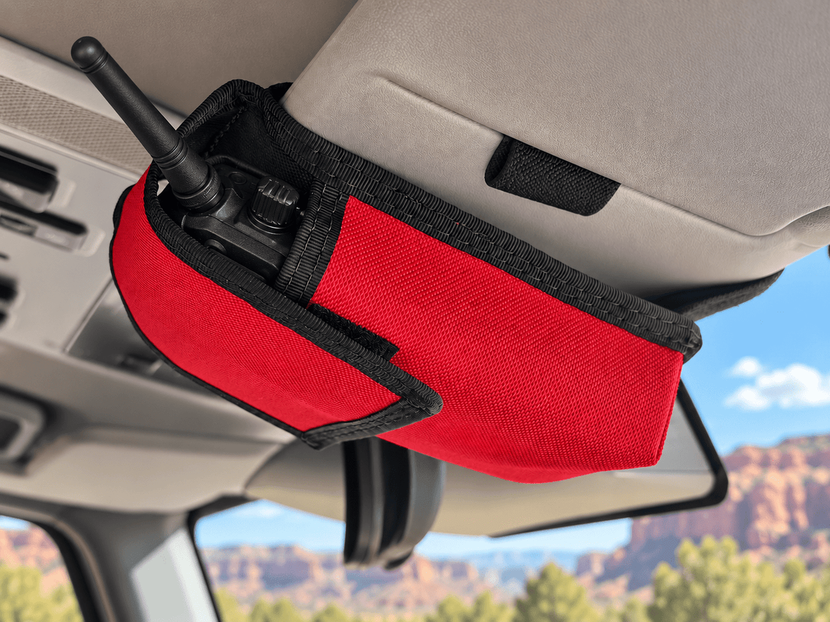 Sun Visor Radio Pouch - Xtrusion Overland
