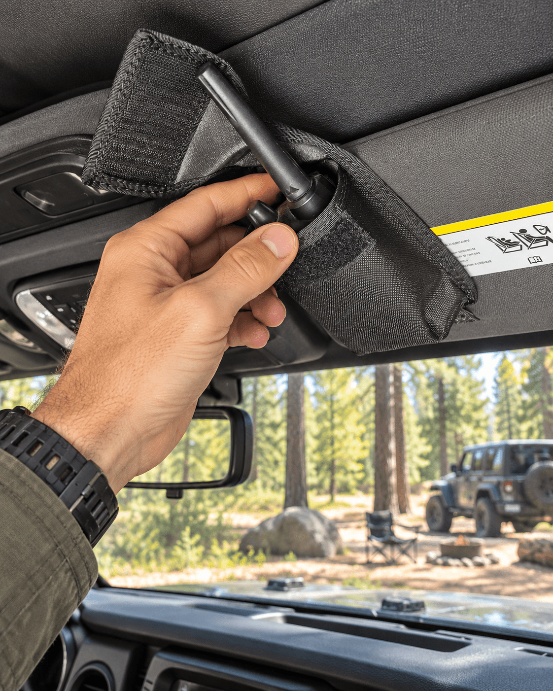 Sun Visor Radio Pouch - Xtrusion Overland