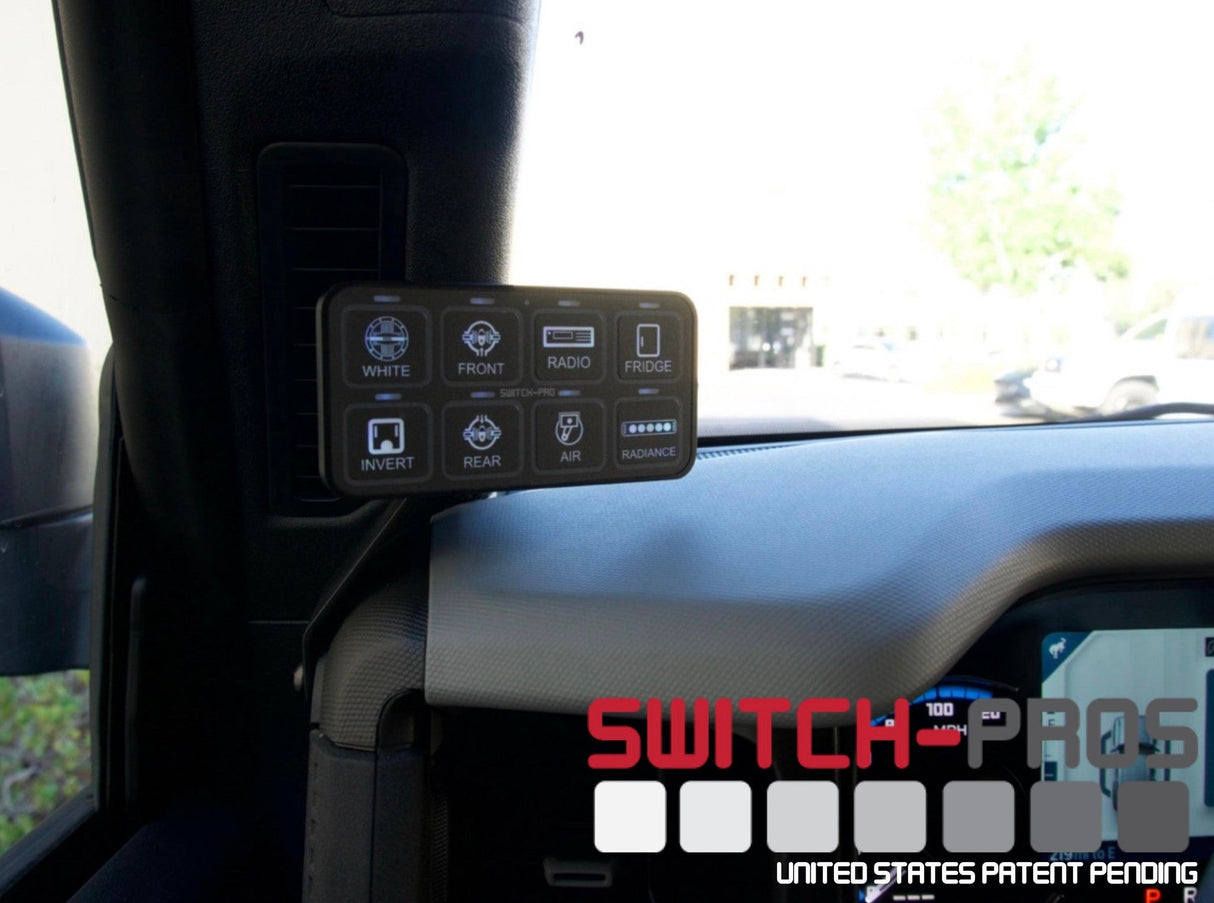 Switch Pros SP9100 and RCR-FORCE 12- 2021+ Ford Bronco Mounting Kit - Xtrusion Overland