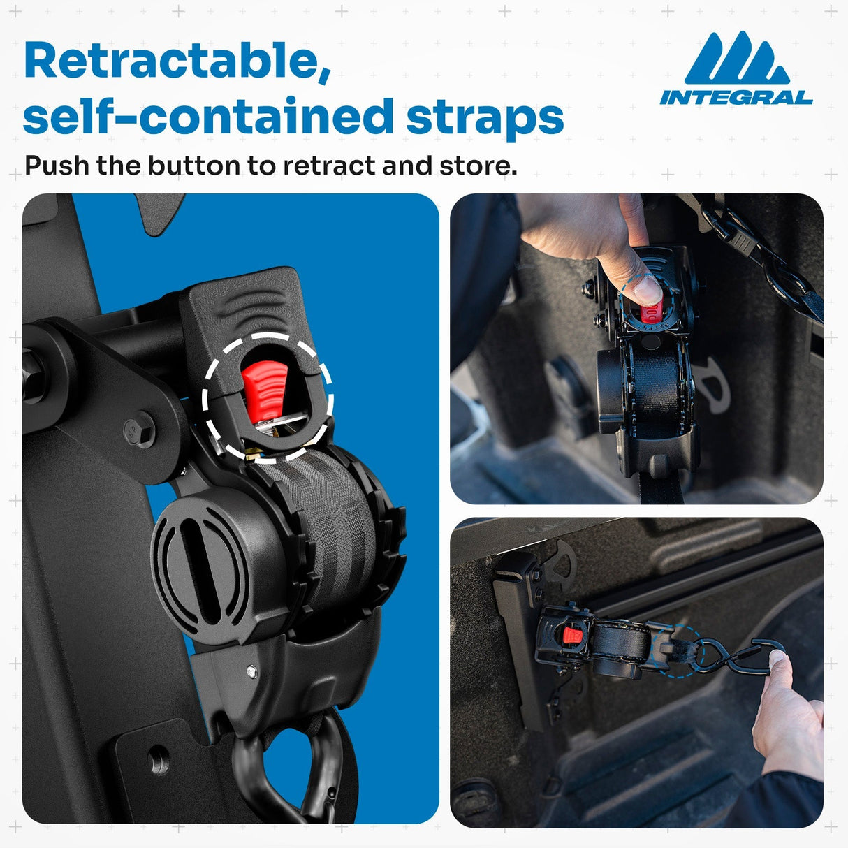 Swivel Strap™ Mounts - Chevrolet Silverado & GMC Sierra - (1500 2019+, HD 2020+) - Xtrusion Overland