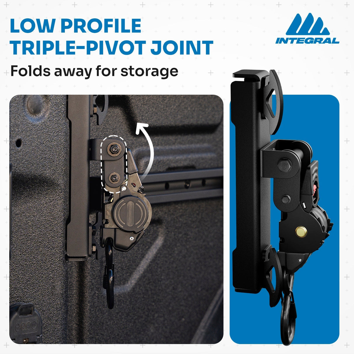 Swivel Strap™ Mounts - Chevrolet Silverado & GMC Sierra - (1500 2019+, HD 2020+) - Xtrusion Overland