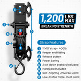 Swivel Strap™ Mounts - Chevrolet Silverado & GMC Sierra - (1500 2019+, HD 2020+) - Xtrusion Overland