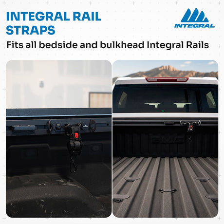 Swivel Strap™ Mounts - Integral Rail - Xtrusion Overland