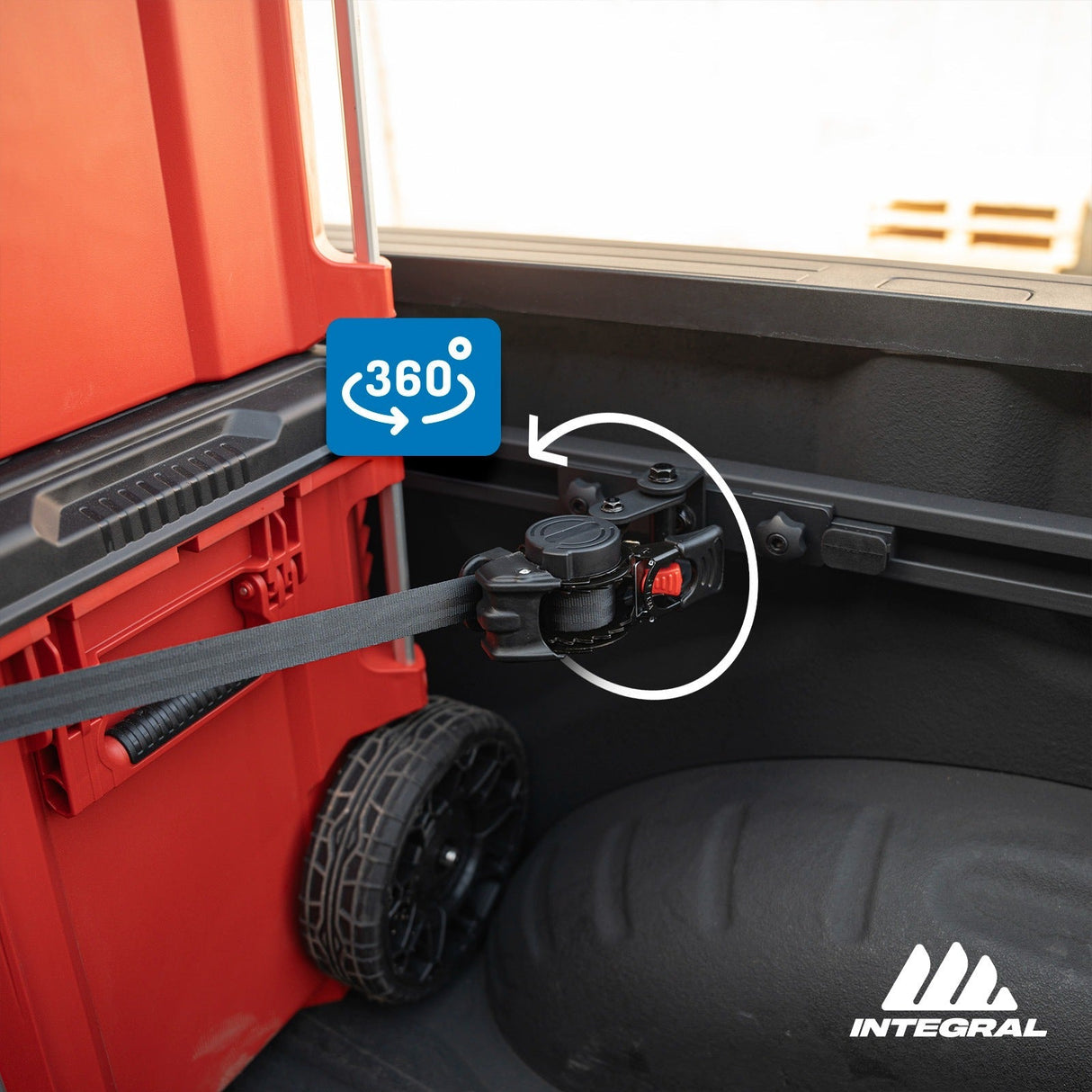 Swivel Strap™ Mounts - Integral Rail - Xtrusion Overland