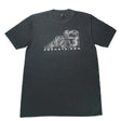 T-Shirt - A6 Topographic Logo - Dark Grey - Xtrusion Overland