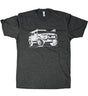 T-Shirt - Agency 6 4Runner - Charcoal Heather - Xtrusion Overland