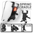 Tablet Spring Cradle | Slim Track Base | 2" DuraLock Arm - Xtrusion Overland