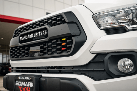 Taco Vinyl Pro Grille Decals - Xtrusion Overland