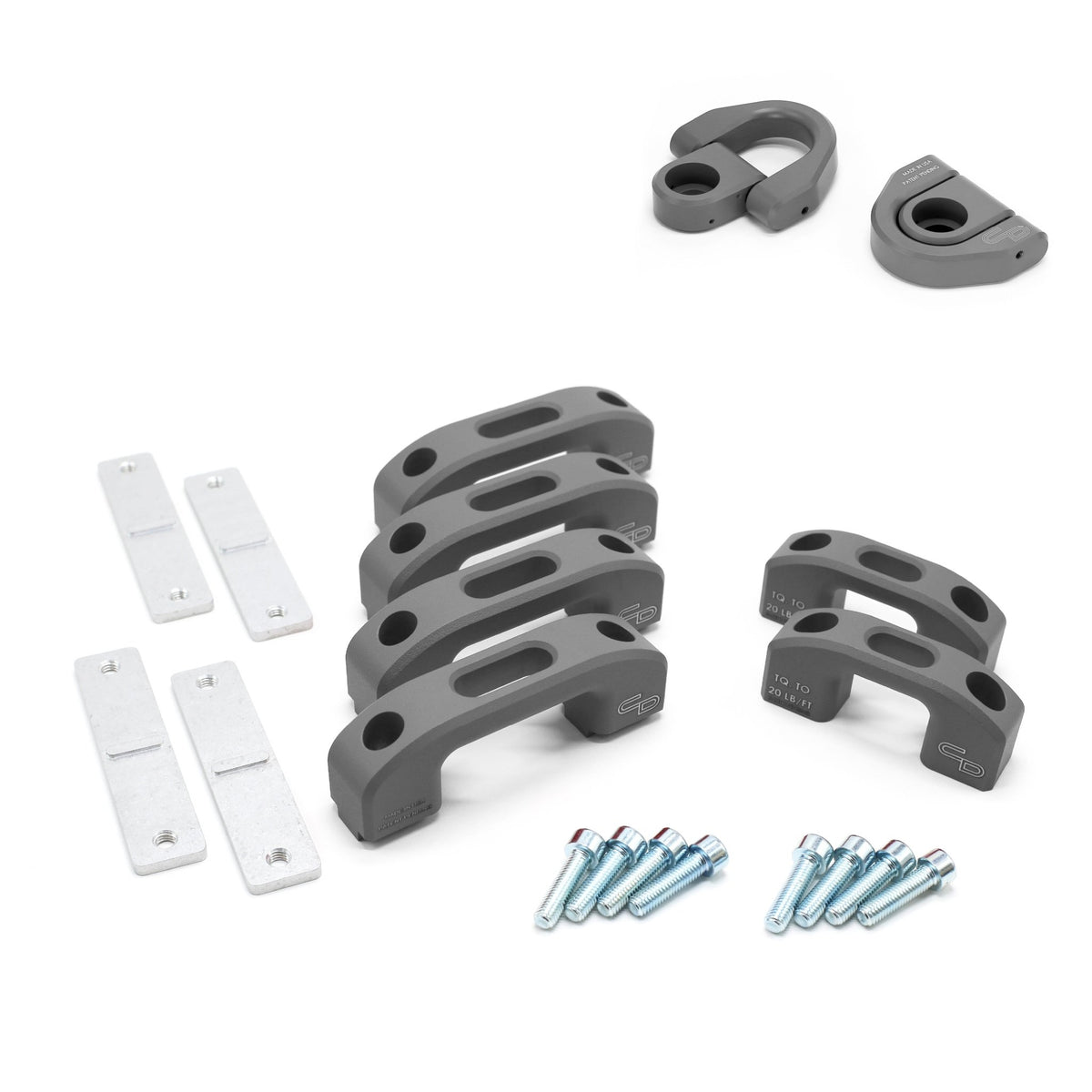 Tacoma Complete Billet Tie-Down System - Xtrusion Overland