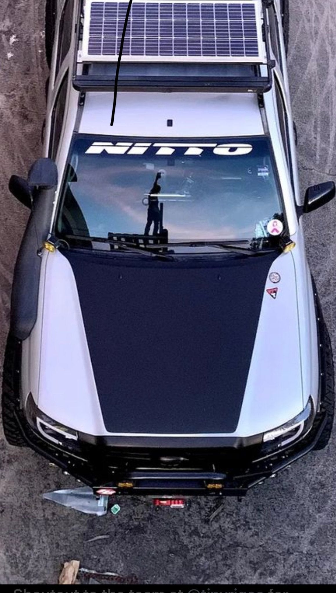 Tacoma Hood Stamp 2nd Gen (2005-2011) - Xtrusion Overland