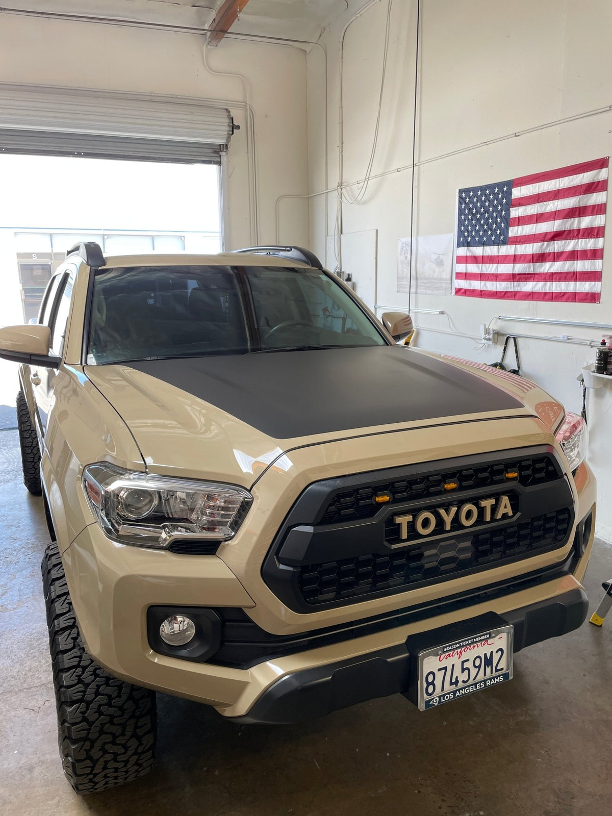 Tacoma Hood Stamp 3rd Gen (2016-2023) - Xtrusion Overland