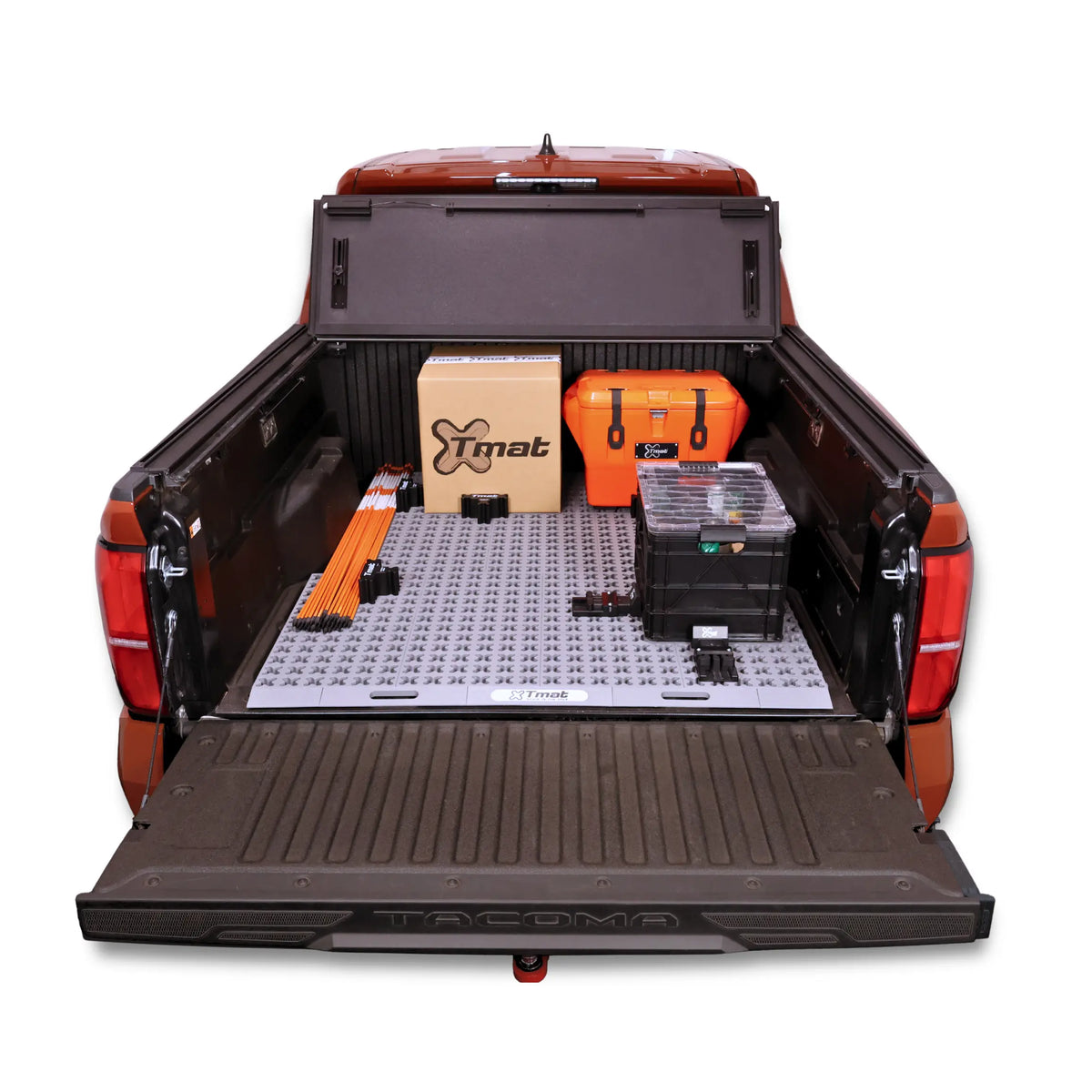 Tmat Truck Bed Organizer Slide Out Mat | Universal Fit for Standard Beds 6'6" to 6'9"