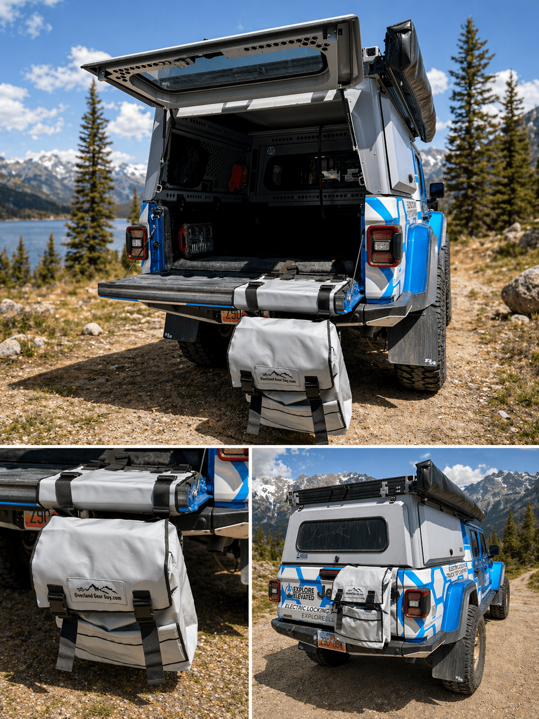 Tailgate Trash Bag Gladiator - Tacoma - Ram - Rivian -QuarterMaster - Xtrusion Overland