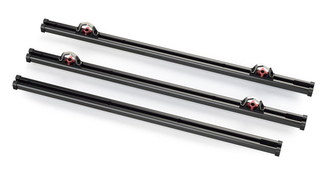 TERAFLEX Jeep Gladiator (JT): Uinta Cargo Bed Rail System w/ Tie-Down Anchors - Xtrusion Overland