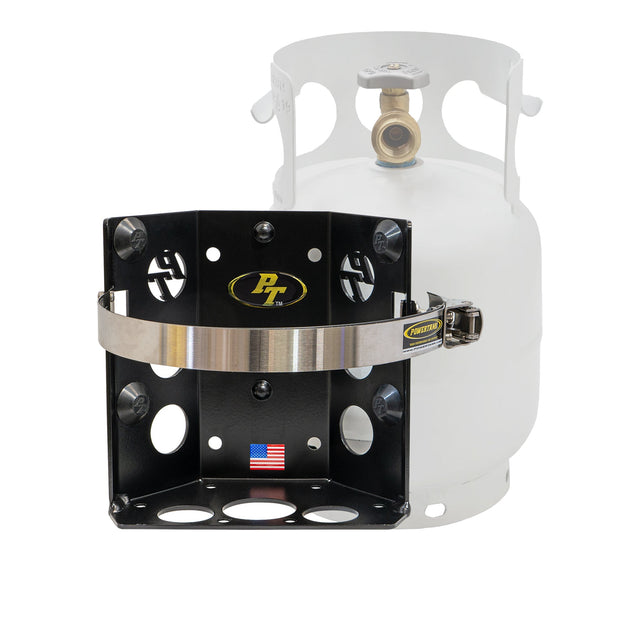 Teton LOCKER Propane Tank Bracket for 5 lb LP Bottle 8 in Diameter - Xtrusion Overland