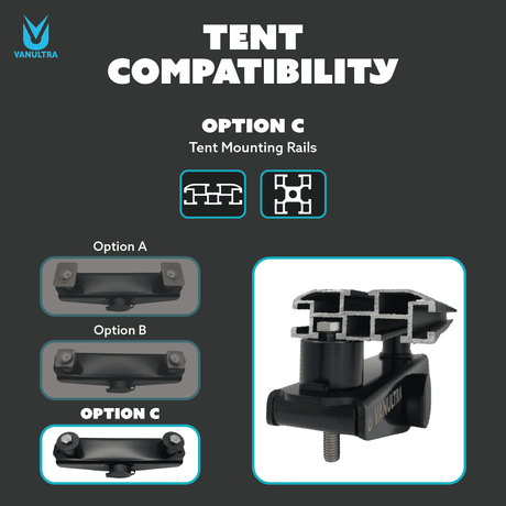 The Gatekeeper - Locking Tent Mount (Option A) - Xtrusion Overland