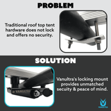 The Gatekeeper - Locking Tent Mount (Option A) - Xtrusion Overland