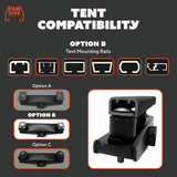 The Gatekeeper - Locking Tent Mount - Xtrusion Overland