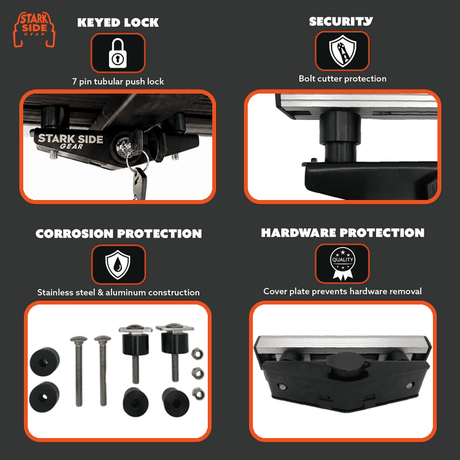 The Gatekeeper - Locking Tent Mount - Xtrusion Overland