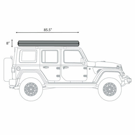 The ÖVRLNDR 2P Rooftop Tent (Black) - Xtrusion Overland