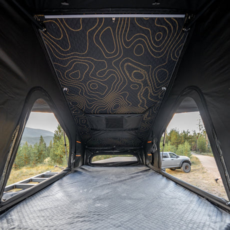 The ÖVRLNDR 2P Rooftop Tent (Black) - Xtrusion Overland