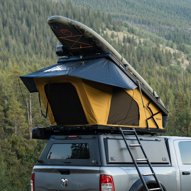 The ÖVRLNDR 2P Rooftop Tent (Tan) - Xtrusion Overland
