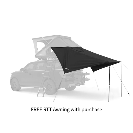 The ÖVRLNDR 2P (Tan) & FREE RTT Awning - Xtrusion Overland