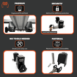 The Slipstream - Quick Release Tent Mounts (Option A) - Xtrusion Overland