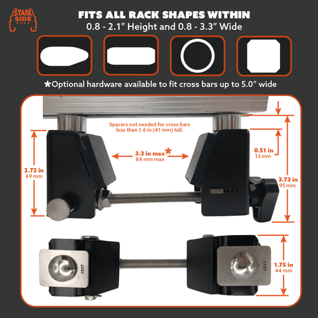The Slipstream - Quick Release Tent Mounts - Xtrusion Overland