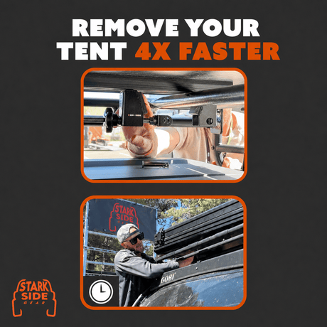 The Slipstream - Quick Release Tent Mounts - Xtrusion Overland